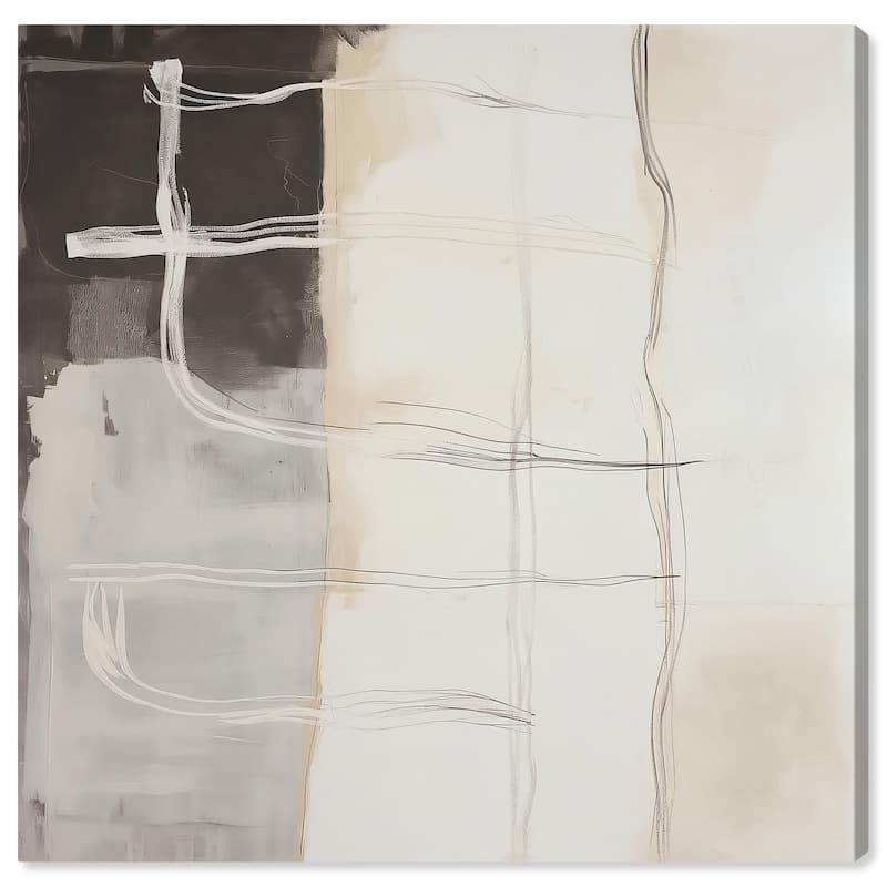 Gestural Glyphs I Canvas by Art Remedy, Gallery Wrapped - 20" x 20"