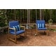 preview thumbnail 16 of 27, Sunbrella 44-inch Indoor/ Outdoor Seat and Back Club Chair Cushion