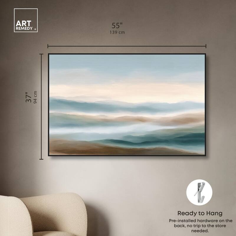 Nuance of the Range II Canvas by Art Remedy