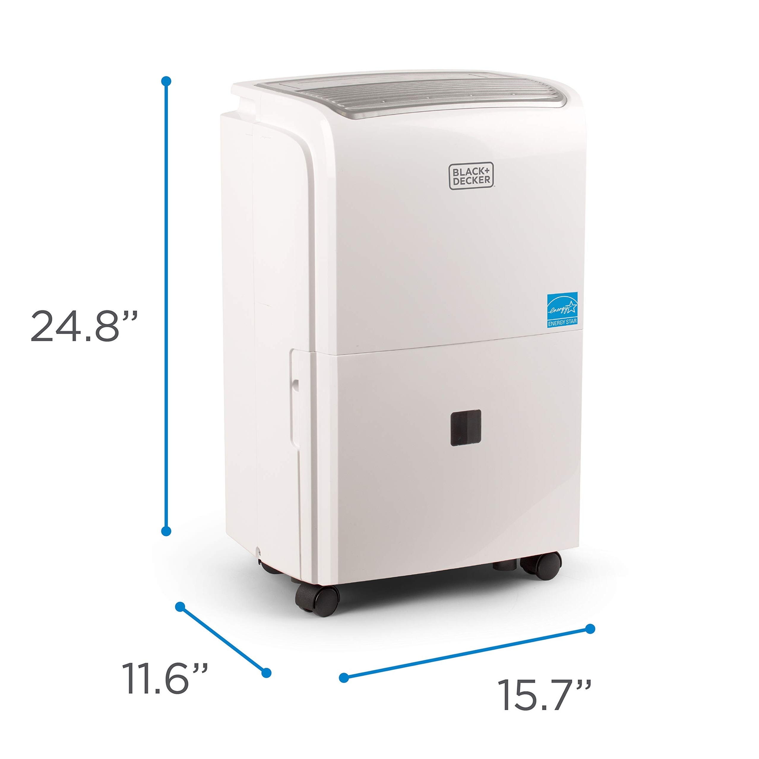 BLACK+DECKER 4500 Sq. Ft. Dehumidifier with Drain Pump for Extra Large  Spaces and Basements, Energy Star Certified,White - On Sale - Bed Bath &  Beyond - 37441572