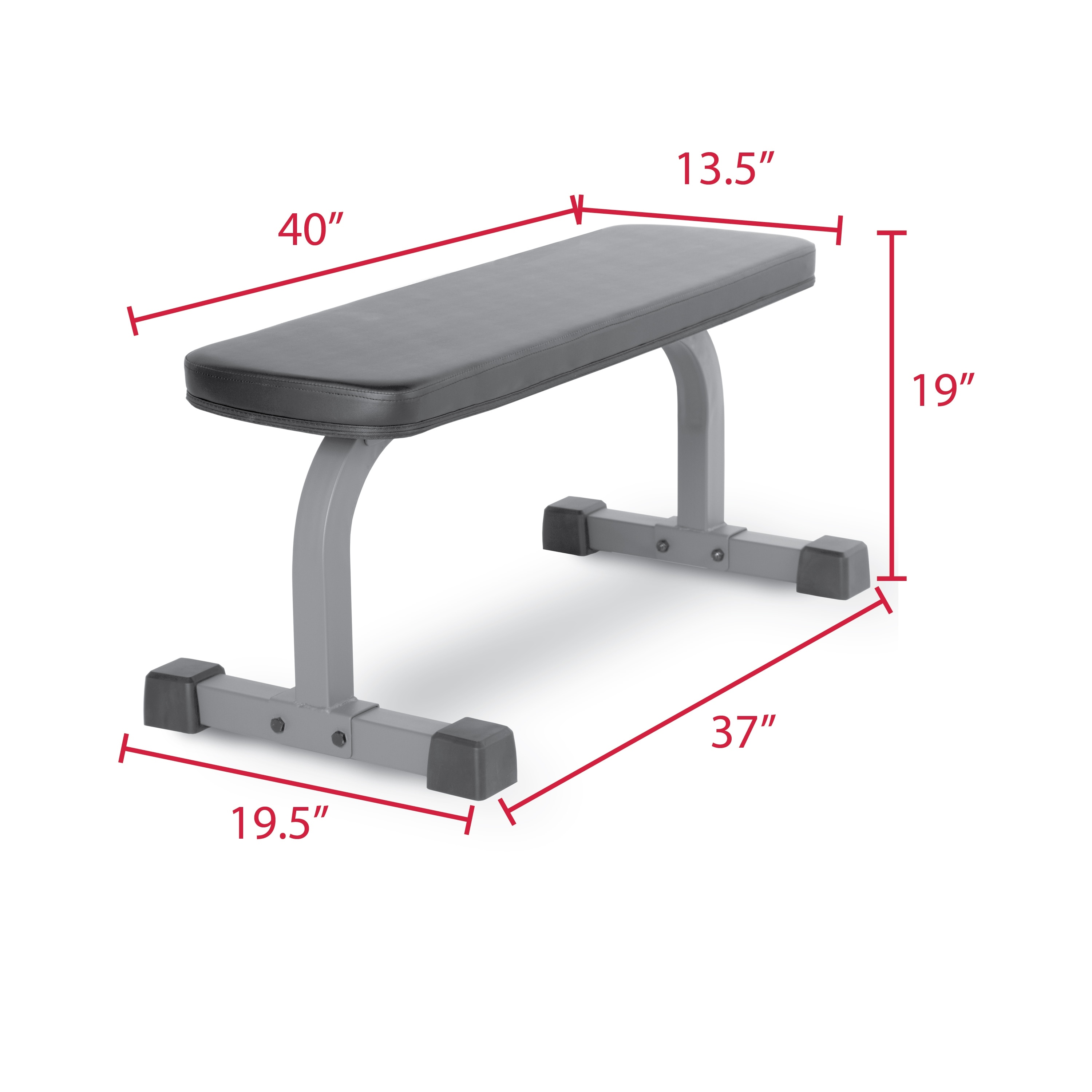 Xmark Fitness Xm 4413 1 Flat Utility Weight Bench
