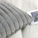 preview thumbnail 41 of 146, Serenta SuperMink Solid Color Throw Pillow Shell Cushion Cover Set