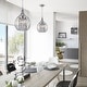 preview thumbnail 2 of 4, Acatia 3-light Chrome Foyer Pendant