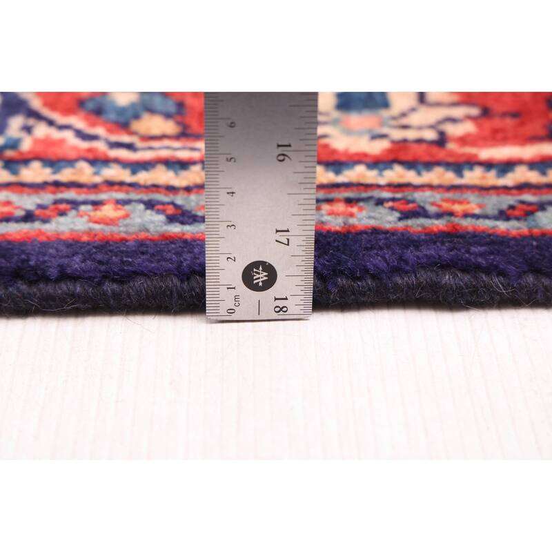 ECARPETGALLERY Hand-knotted Anadol Dark Navy Wool Rug - 3'5 x 10'2