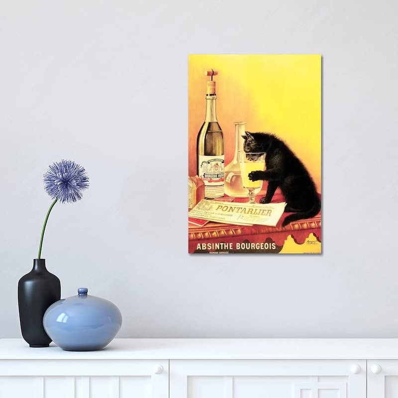 iCanvas "Absinthe Bourgeois" by Vintage Apple Collection Canvas Print - 18x12x1.5
