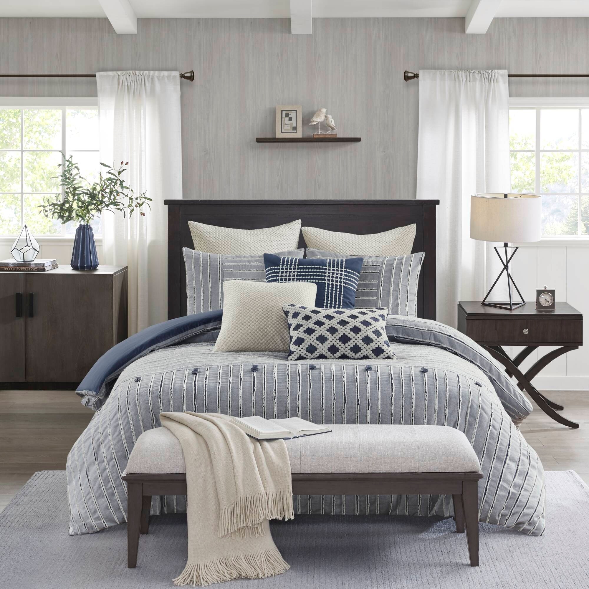 Oversized decorative pillows for bed cheap