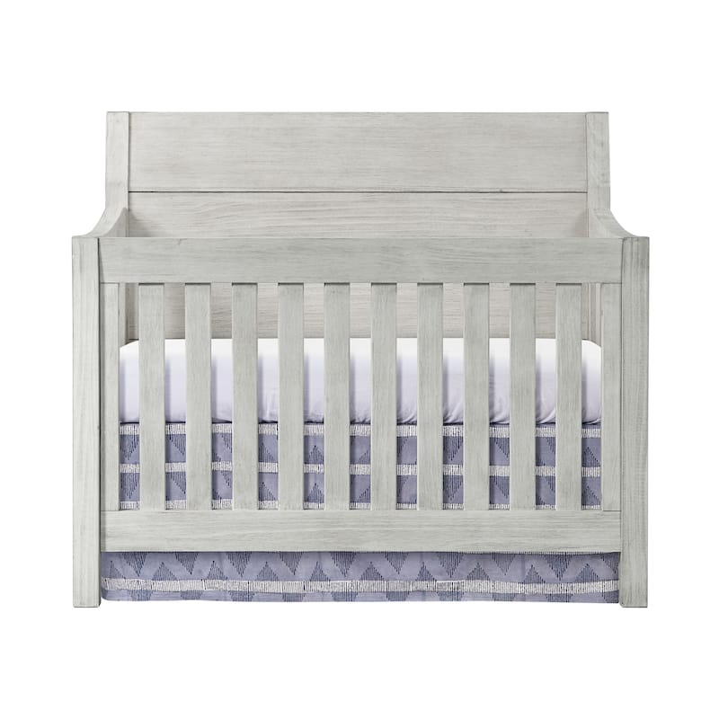 Timber Ridge 57" Wide Wood Convertible Crib, Weathered Washed Sierra