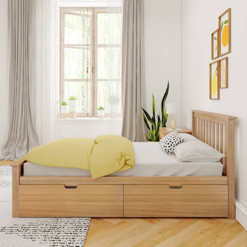 Max and Lily Full Bed with Under Bed Storage Drawers