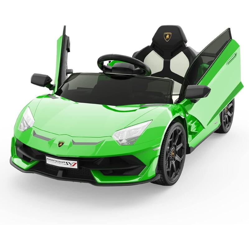 12V Ride Electric Car for Kids - Green