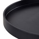 preview thumbnail 18 of 30, Marcella Paint-Dipped Round Tray-Top Side Table by iNSPIRE Q Modern