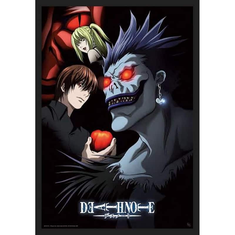 Deathnote Group Framed Poster - 24 x 36 Inch
