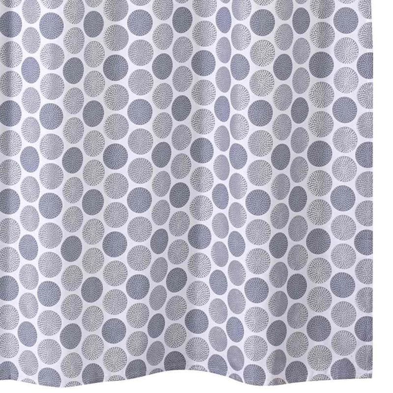 Avanti Linens Dotted Circles Shower Curtain