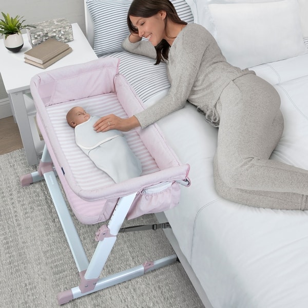 slide 2 of 21, babyGap by Delta Children Whisper Bedside Bassinet - N/A