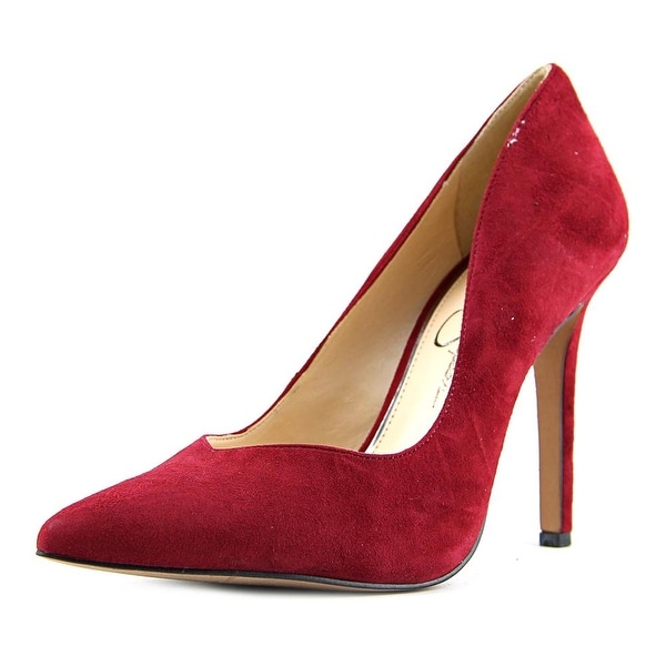 jessica simpson red pumps