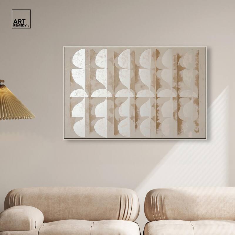 Columnar Shapes I Canvas by Art Remedy