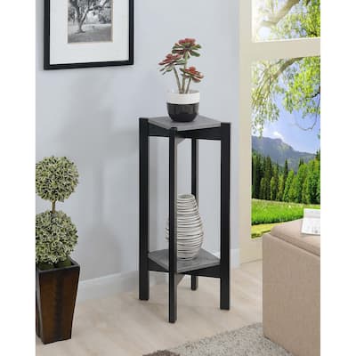 Convenience Concepts Planters & Potts Deluxe Square 2 Tier Plant Stand
