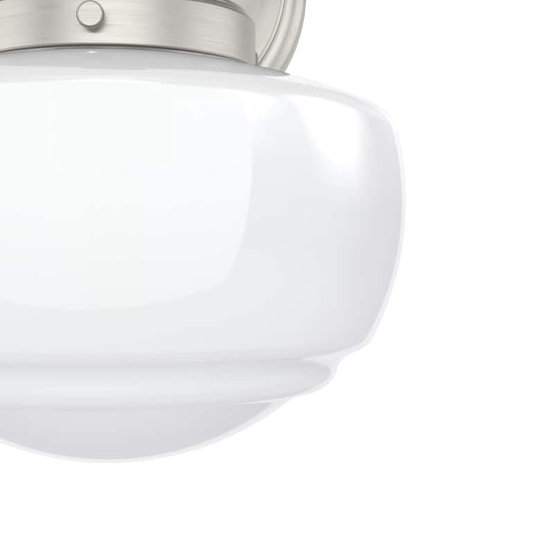 Hunter Saddle Creek 1-Light Wall Sconce - Modern Schoolhouse, Transitional - Damp Rated!