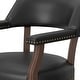 preview thumbnail 18 of 18, Holliday Dining and Game Chair in Walnut Finish