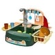 preview thumbnail 6 of 7, Play Kitchen Set for Kids – Functional Sink Water Toy with Automatic Cycling System – Dishwashing Playset by Hey Play