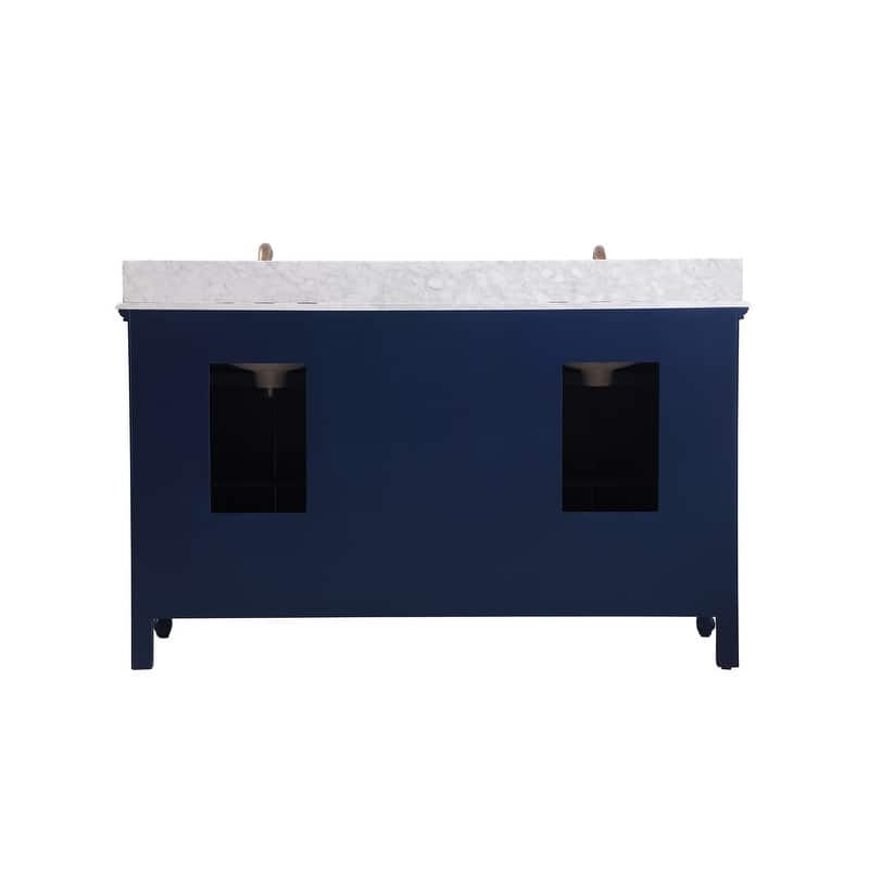 60" Double Bathroom Vanity Sink