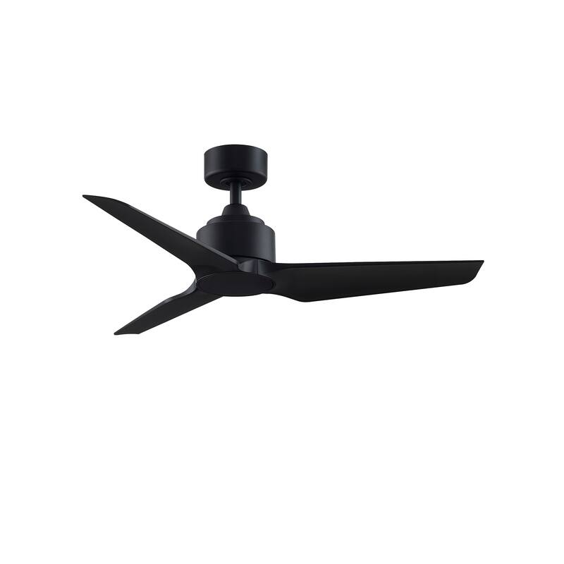 TriAire Custom Indoor/Outdoor Marine Grade Ceiling Fan DC Motor - Black Marine