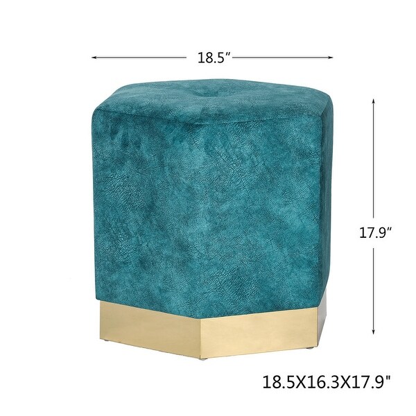 Hexagon footstool 2025