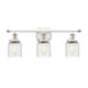 Option White and Polished Chrome / Deco Swirl