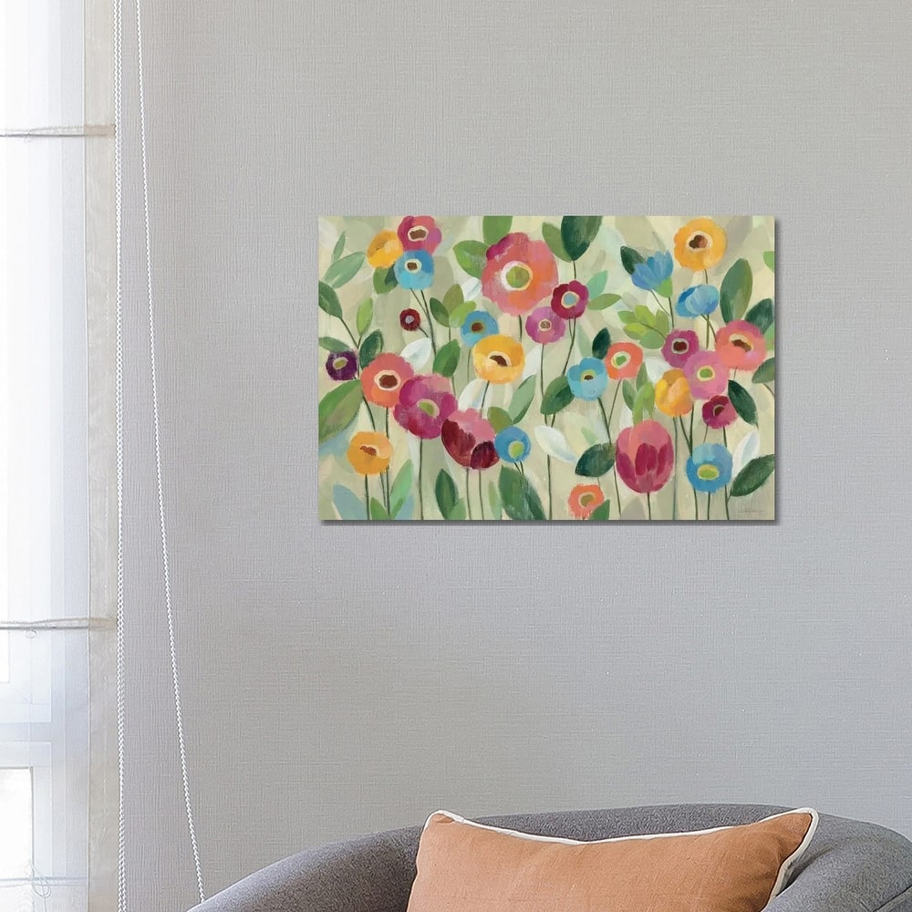 iCanvas "Fairy Tale Flowers V" by Silvia Vassileva Canvas Print
