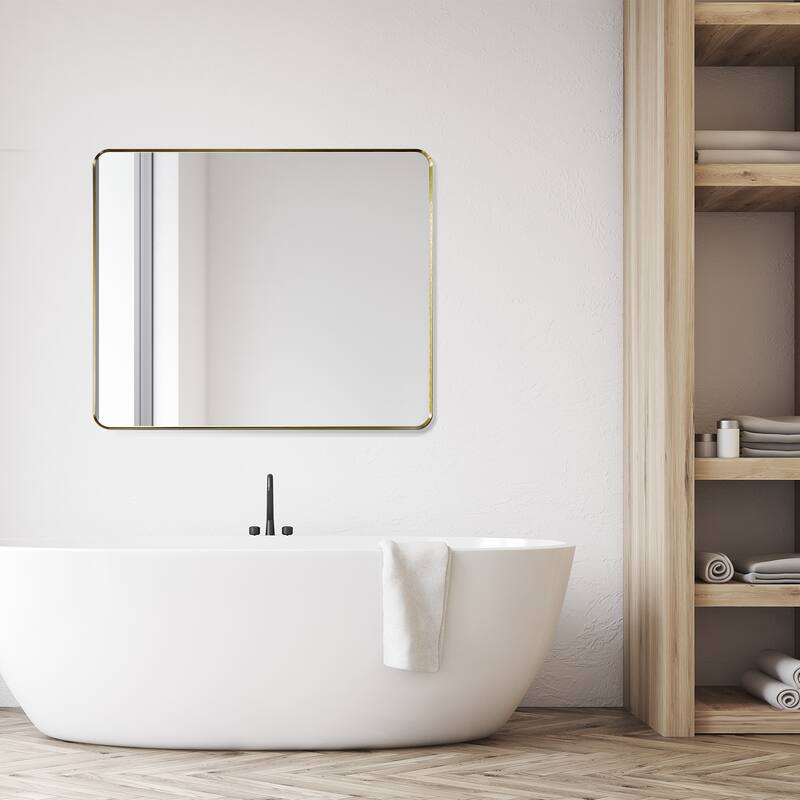 Altair Nettuno Bathroom/Vanity Aluminum Framed Wall Mirror