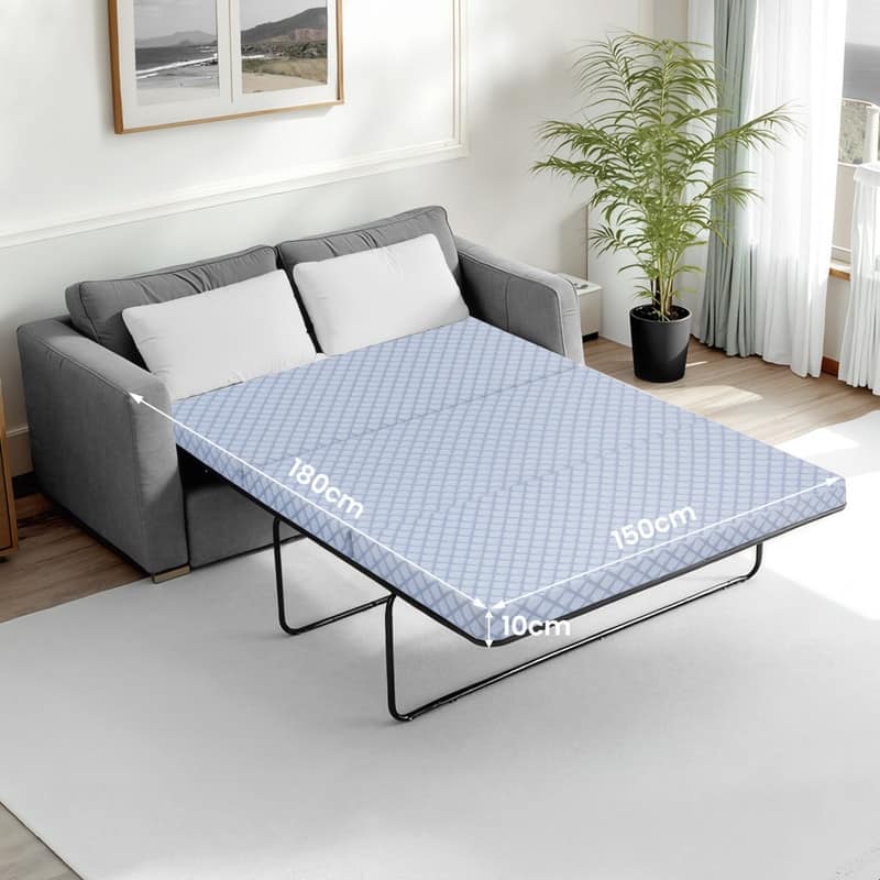 Foldable Pull Out Sofa Bed Replacement Mattress, Sofa Not Included