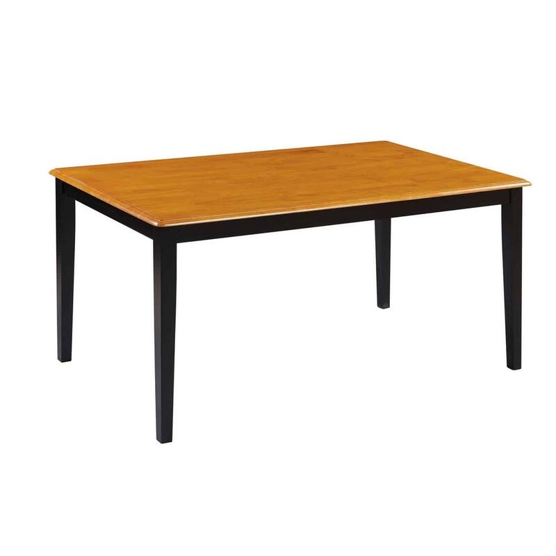Boraam Shaker Collection Brown Wood Rustic Dining Table - Multi