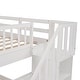 preview thumbnail 22 of 21, Merax Full over Full Stairway Bunk Bed with Drawer, Storage and Guard Rail