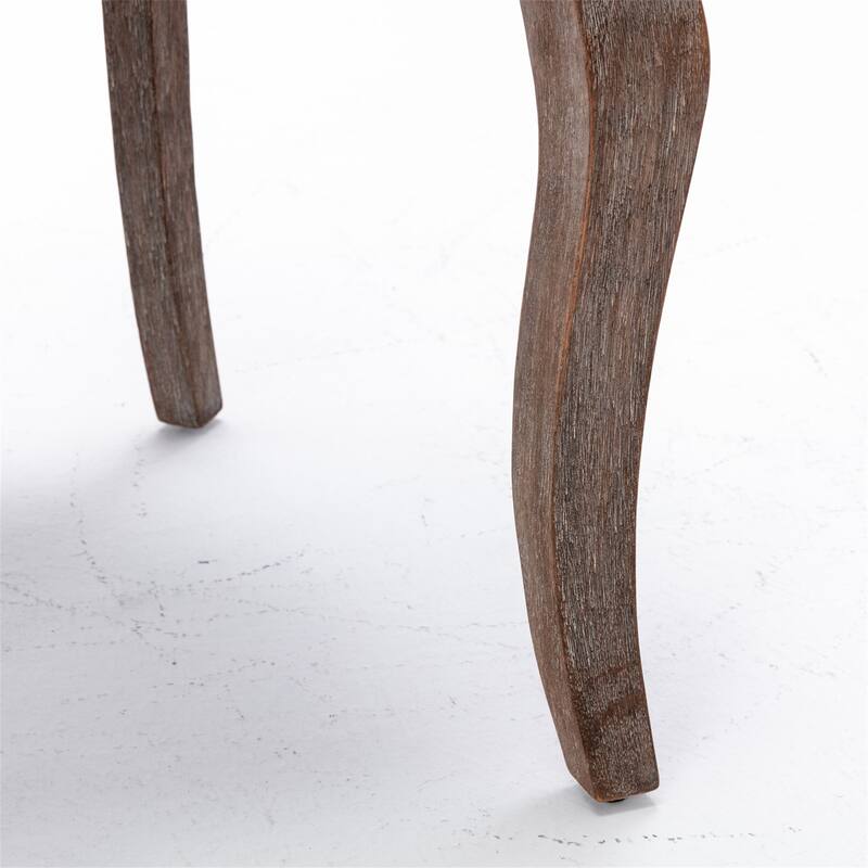 Clihome Set of 2 Thickened Fabric Dining Chair