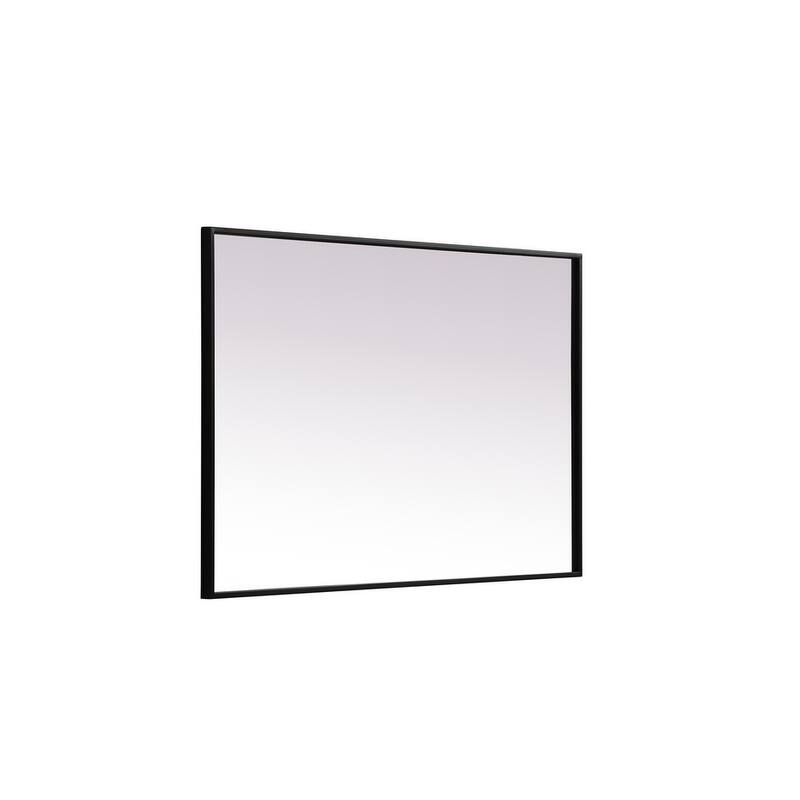 Indigo Home Metal Frame Rectangle Mirror 24x36 Inch