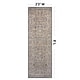 preview thumbnail 25 of 26, World Rug Gallery Vintage Border Stone Gray Indoor High-Low Area Rug