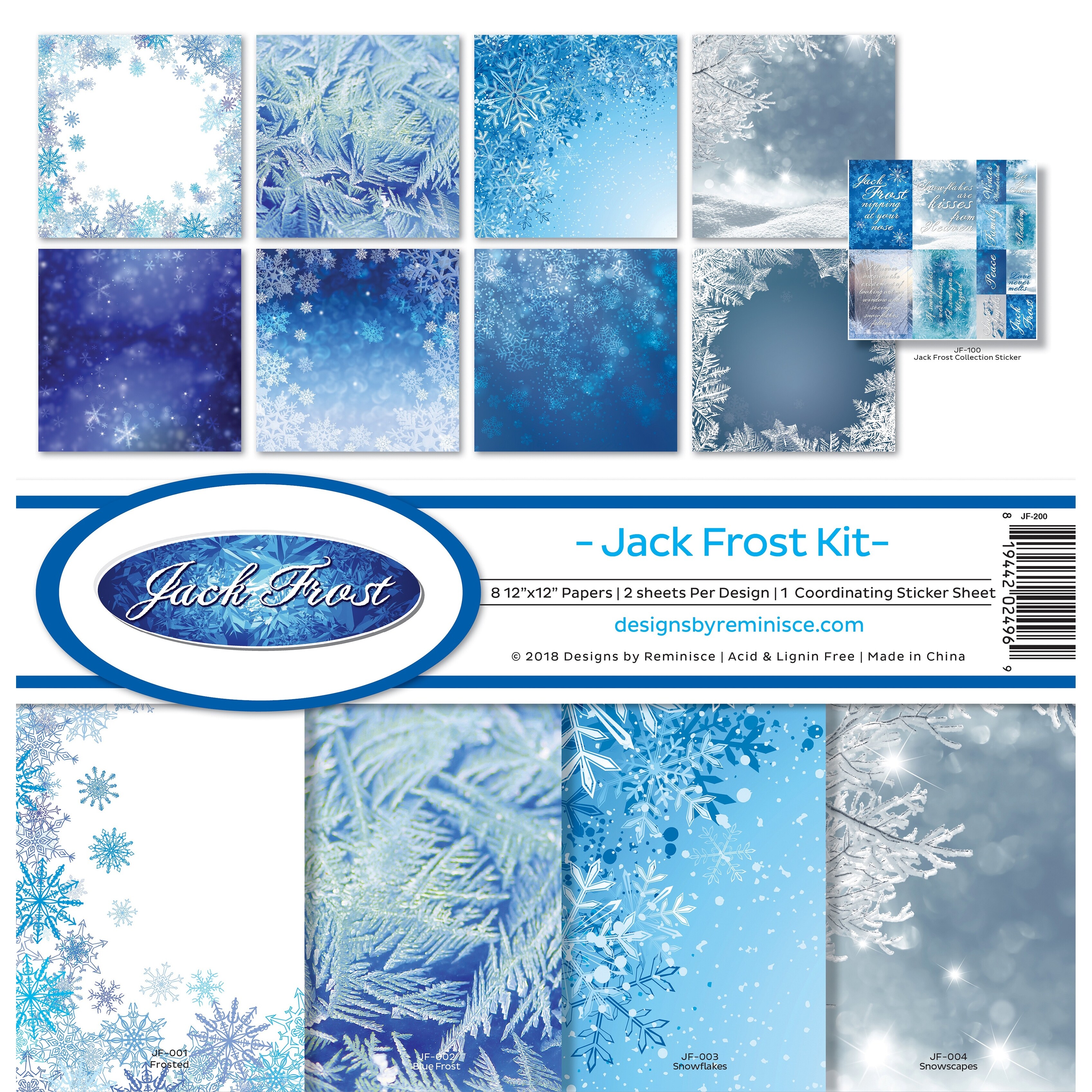Reminisce Collection Kit 12/"X12/"-Quote Book QB200