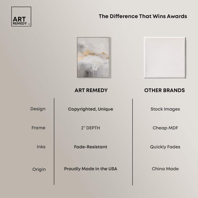 Mellowed Mist I Canvas by Art Remedy
