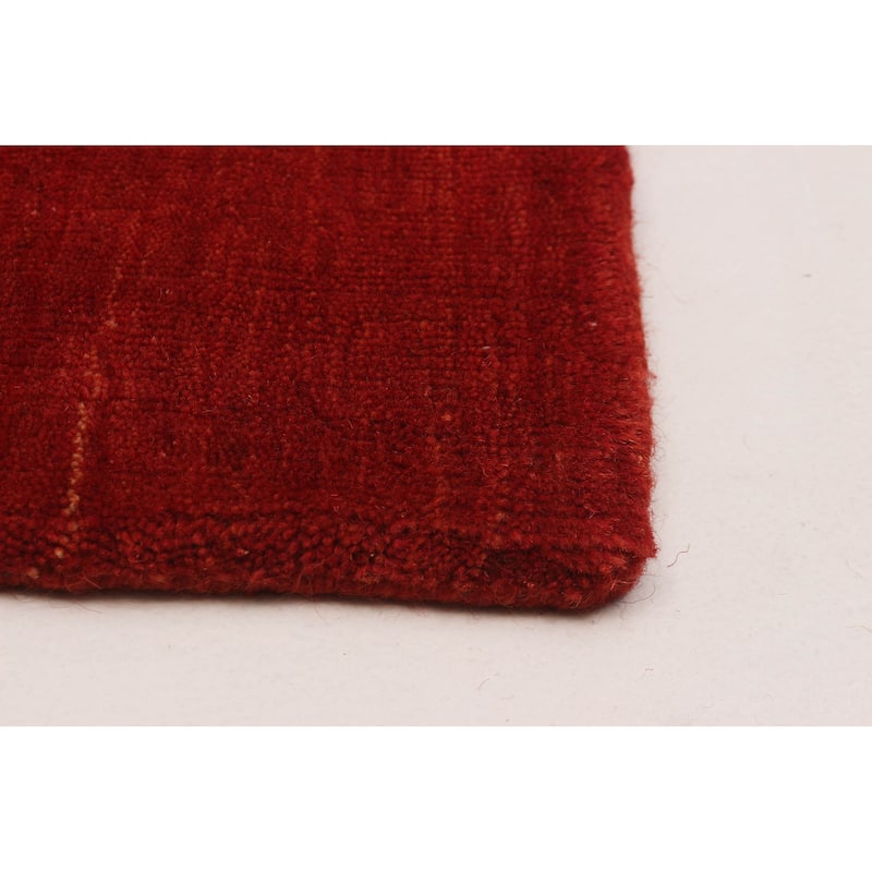 Kashkuli Gabbeh Red Rug 4'8" x 6'7" - 4'8 x 6'7
