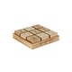 preview thumbnail 3 of 2, Rae Dunn Tic Tac Toe Wooden Board Game