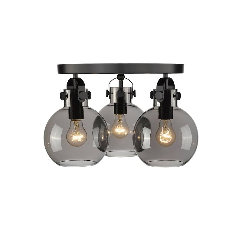 Innovations Lighting Newton Sphere - 3 Light 7" Flush Mount