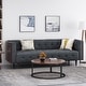 preview thumbnail 2 of 1, Christopher Knight Home - McLarnan Contemporary Tufted 3-seat Sofa - 89.75" L x 31.50" W x 30.25" H