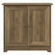 preview thumbnail 41 of 47, Bush Furniture Cabot Small Storage Cabinet with Doors - 31.38"L x 12.40"W x 29.96"H