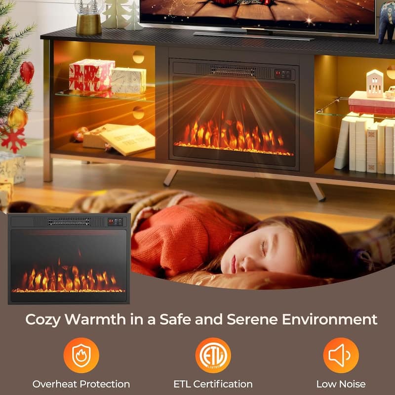 Electric Fireplace Inserts Fireplace Heater Recessed Fireplace Insert