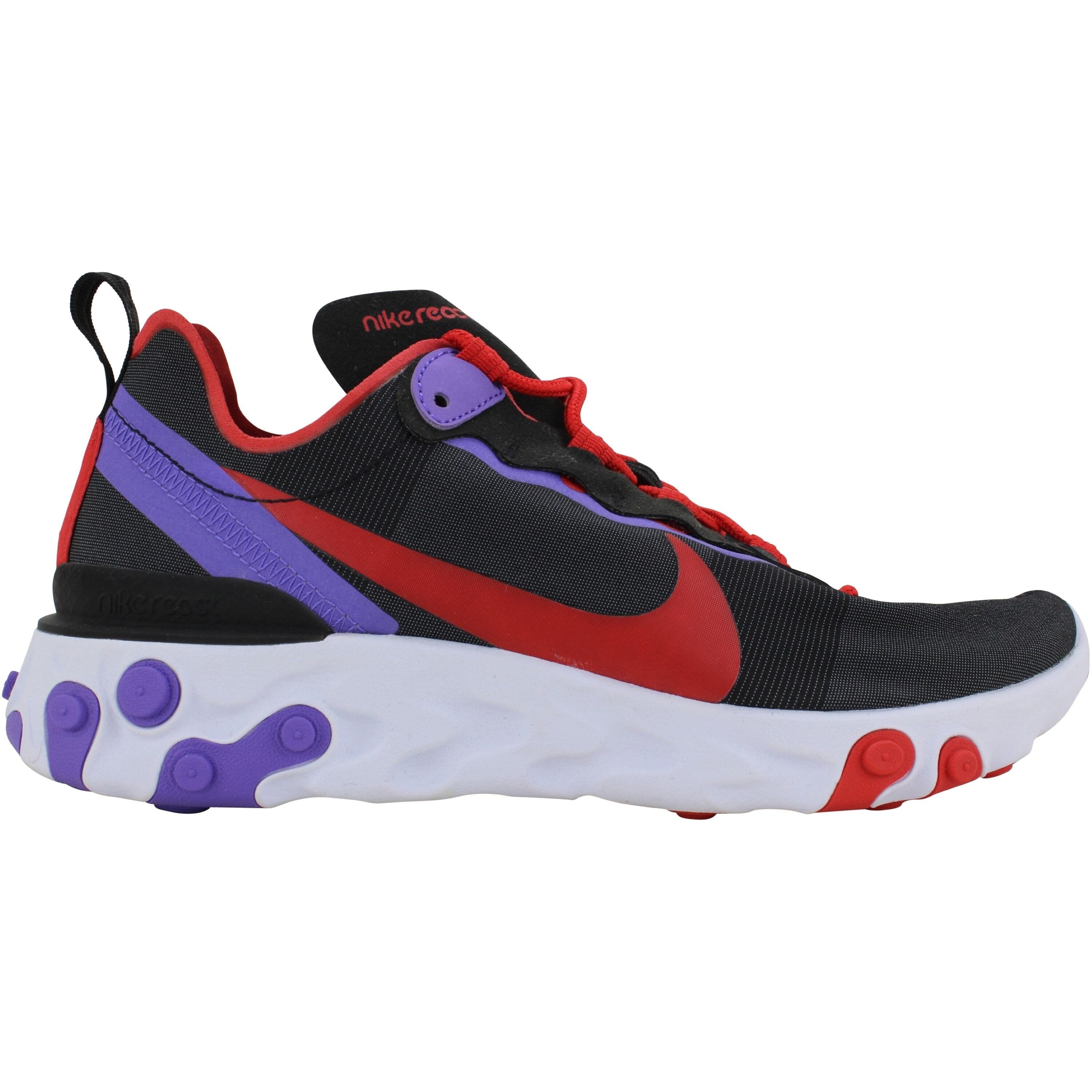 nike react element 55 black and red