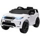 preview thumbnail 10 of 8, Land Rover Discovery Sport 12V Kids Ride-On Car with Remote, Music, Lights & Adjustable Speeds - White