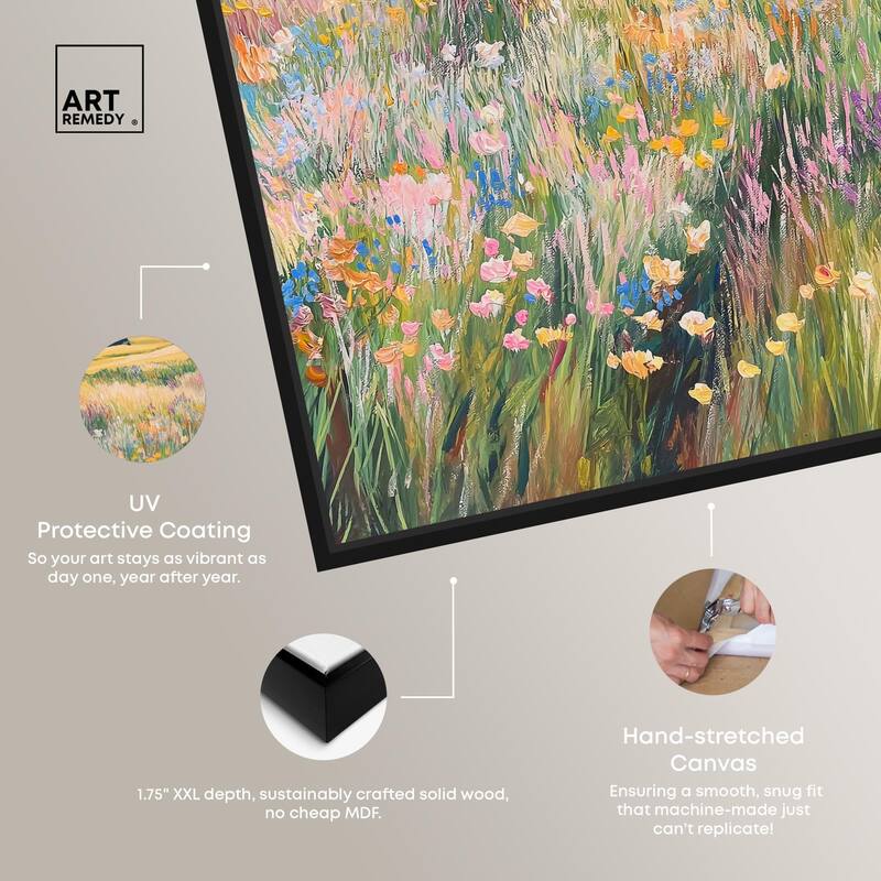 Open Field II Canvas by Art Remedy