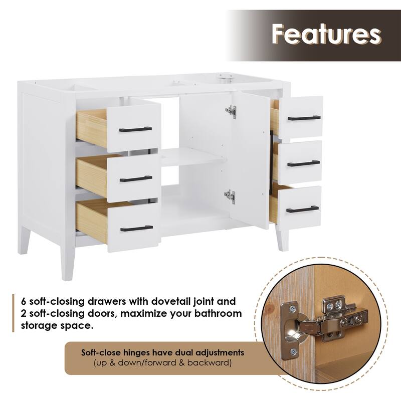 Altair Laurel Bath Vanity with Calacatta White Quartz Stone Countertop without Mirror