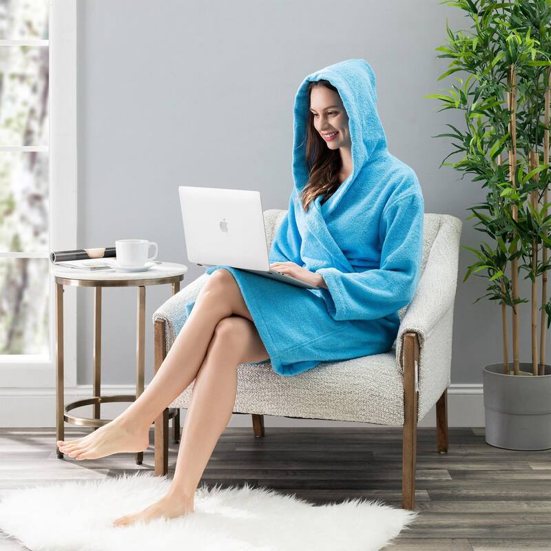 Luxury Hooded Terry Cotton Unisex Bathrobe Collection