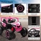 preview thumbnail 11 of 22, Ride on UTV Cars 2 Seater, 24V 4WD Off-Road Electric Vehicles