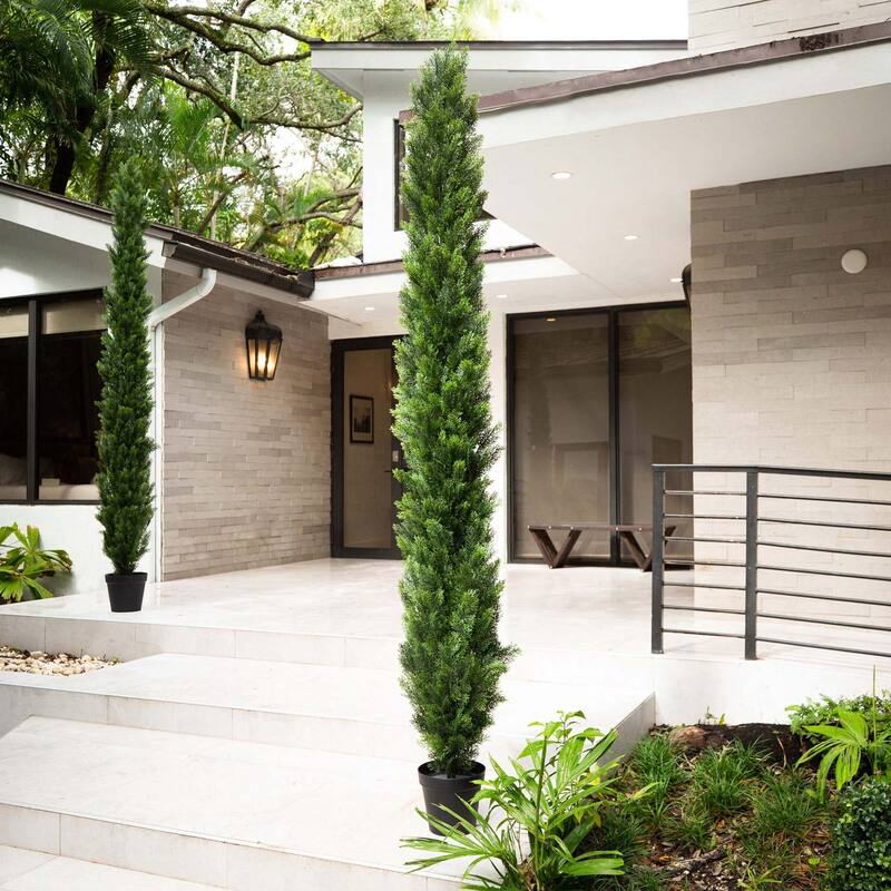 Potted Cedar Pine Artificial Tree - 9'